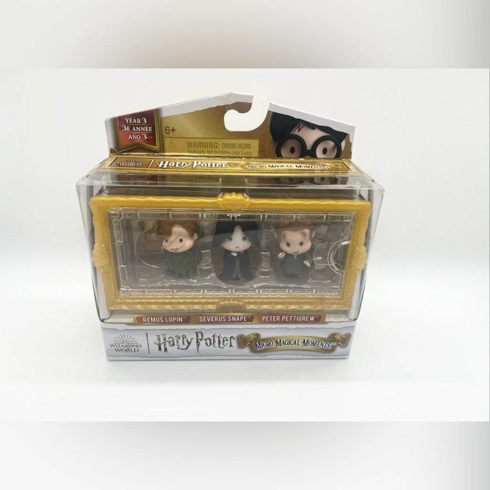 Wizarding World Harry Potter Micro Magical Moments Year 3 Figure Set. NWT